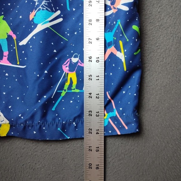 Chubbies Swim Trunks Mens Medium Skiers Skiing Shorts Lined Drawstring Pockets - Picture 9 of 11
